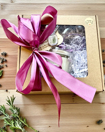 Intentionele sojakaars Ametist – rust, harmonie en zuivering, 250 ml, mogelijkheid tot personalisatie als cadeau