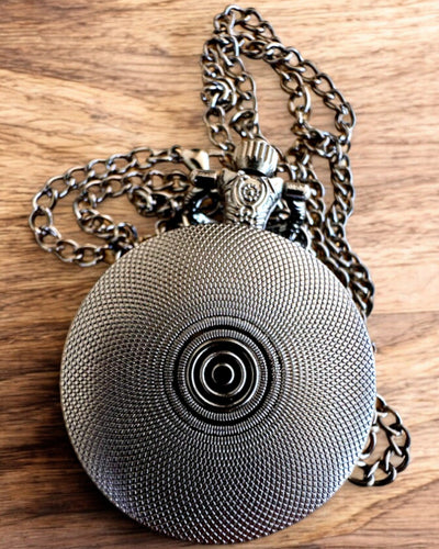 Zakhorloge "Róża Mroku" - roestvrij staal, met graveeroptie als cadeau