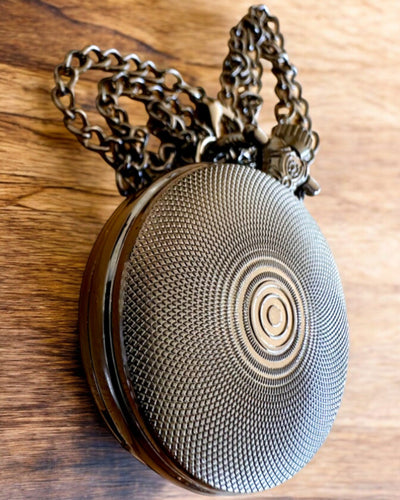 Zakhorloge "Róża Mroku" - roestvrij staal, met graveeroptie als cadeau