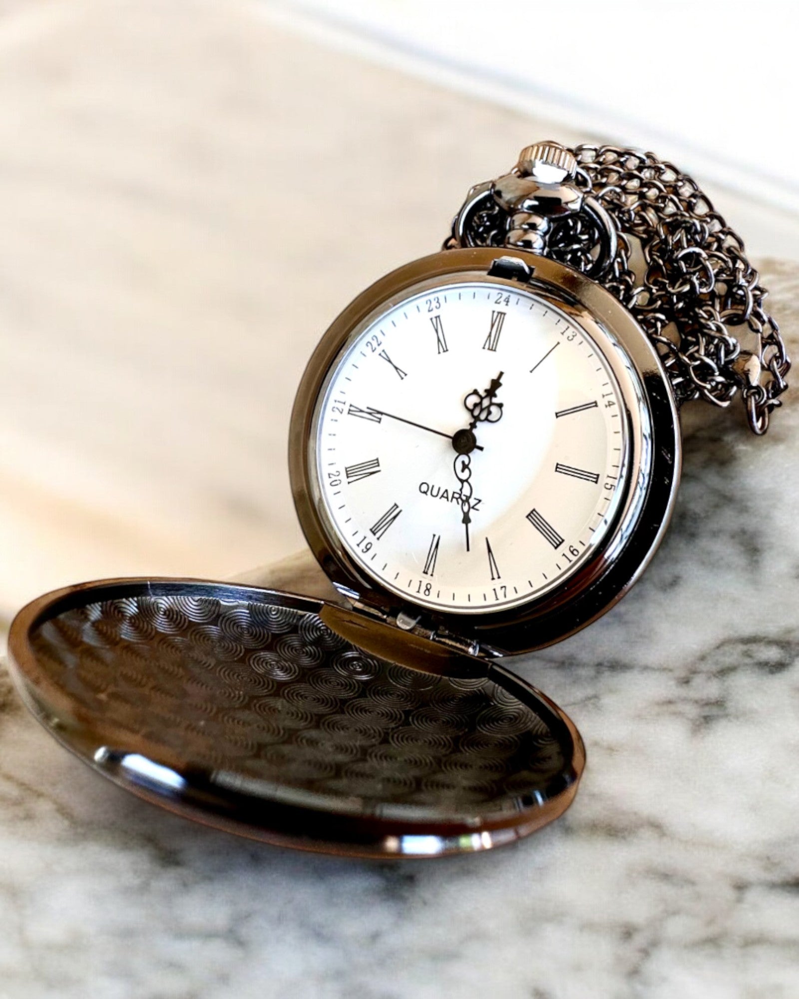 Elegante zakhorloge "Czasownik" met graveeroptie als cadeau