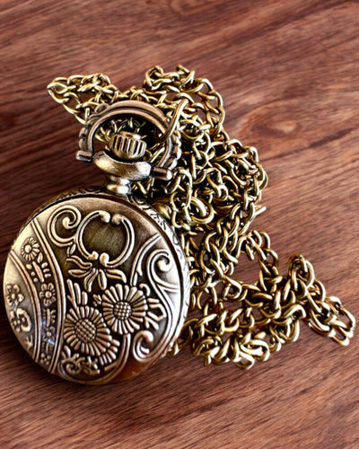 Zakhorloge "Rybia Łuska" met graveermogelijkheid als cadeau