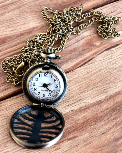 Zakhorloge "Rybia Łuska" met graveermogelijkheid als cadeau