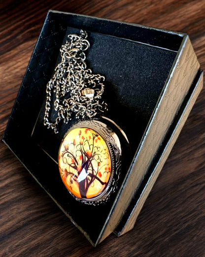 Zakhorloge "Levensboom" met Graveermogelijkheid als cadeau