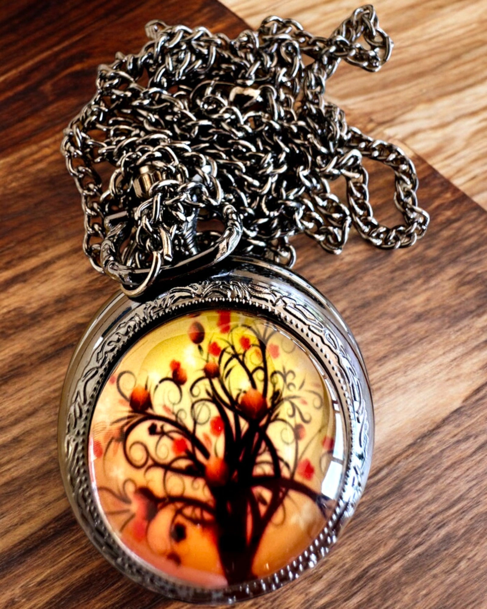 Zakhorloge "Levensboom" met Graveermogelijkheid als cadeau