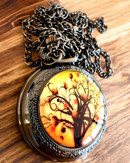 Zakhorloge "Levensboom" met Graveermogelijkheid als cadeau