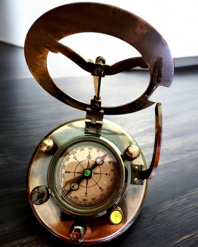 Kapiteins Kompas Explorer 2 – mogelijkheid voor gepersonaliseerde gravure als cadeau, beschikbaar in 2 kleurvarianten
