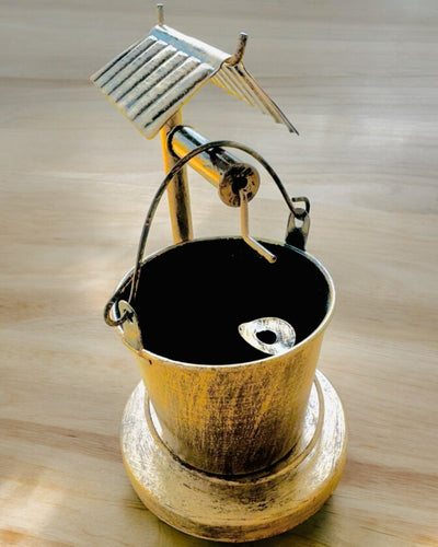 Stijlvolle Metalen Asbak "Rustic Charm" 19-23 cm hoog, 8 varianten beschikbaar, gravure op aanvraag