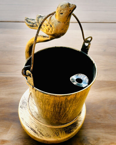 Stijlvolle Metalen Asbak "Rustic Charm" 19-23 cm hoog, 8 varianten beschikbaar, gravure op aanvraag