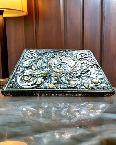 Artistiek Notitieboek, notitieboek maskerade - A5, personalisatie met gravure als cadeau