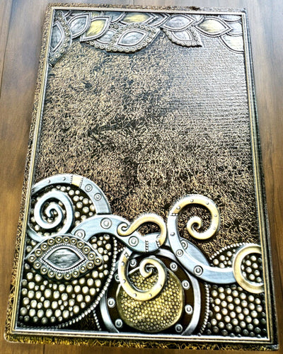 Artistiek Notitieboek, notitieboek maskerade - A5, personalisatie met gravure als cadeau