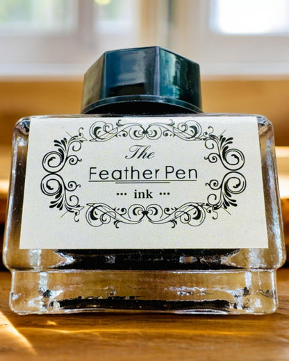Cadeauset - Bordeaux-Paarse Ganzepen "Steampunk Elegantie" met Graveermogelijkheid, als cadeau