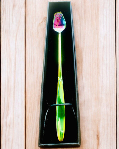 Gepersonaliseerde Rozenlepel met Graveeroptie als cadeau - 3 kleuropties om uit te kiezen