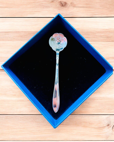 Elegante lepel "Bloemenelegantie" – Gepersonaliseerd als cadeau, gravure, 7 varianten om uit te kiezen