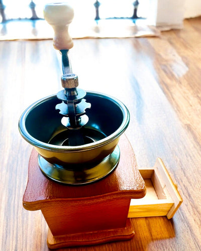 Traditionele Koffiemolen Klassieke Aroma - met graveeroptie, personalisatie als cadeau