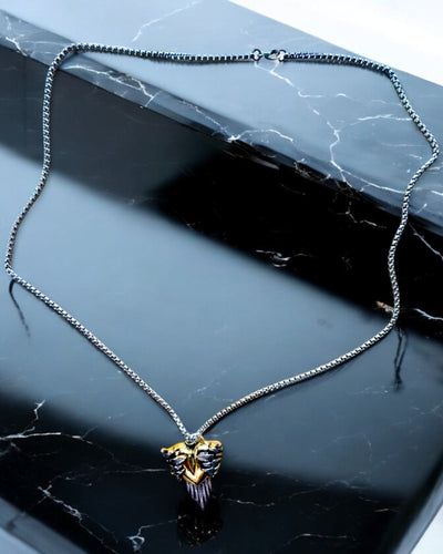 Amulet Hartenboogschutter – Donkere Vleugels van de Liefde, mogelijkheid tot personalisatie met gravure als cadeau