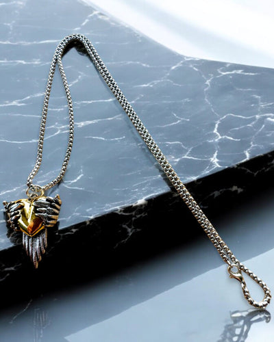 Amulet Hartenboogschutter – Donkere Vleugels van de Liefde, mogelijkheid tot personalisatie met gravure als cadeau