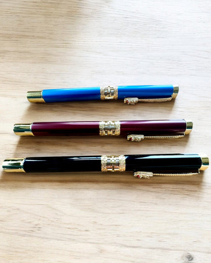 Elegante Drakenpen, 3 kleuropties, mogelijkheid tot personalisatie met gravure als cadeau