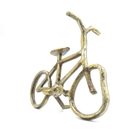 Metalen fietsfiguur MT209 met mogelijkheid tot personalisatie met gravure