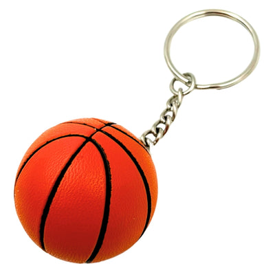Sleutelhanger basketbal met gepersonaliseerde gravure