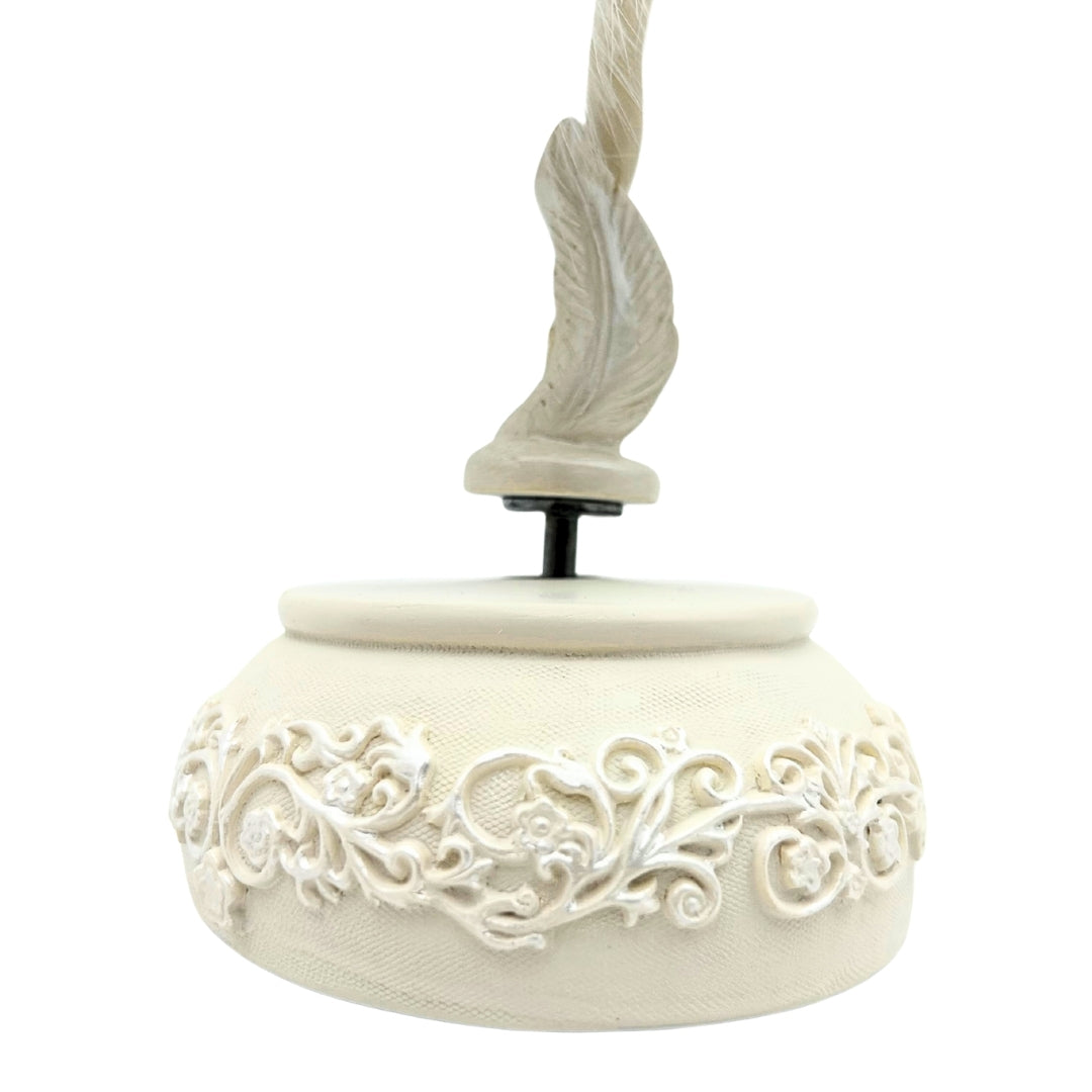 Muziekdoos ballerina Sneeuwkoningin beweegbaar 23,5 cm met gravure