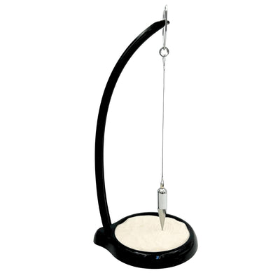 Zandpendel Sand Pendulum met gravure - inspirerende decoratie 38cm met kinetisch zand