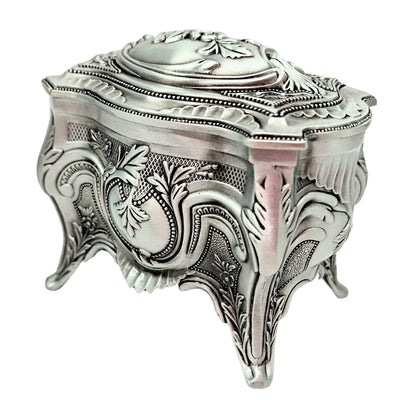 Elegant metalen sieradendoosje 2139S met mogelijkheid tot personalisatie met gravure