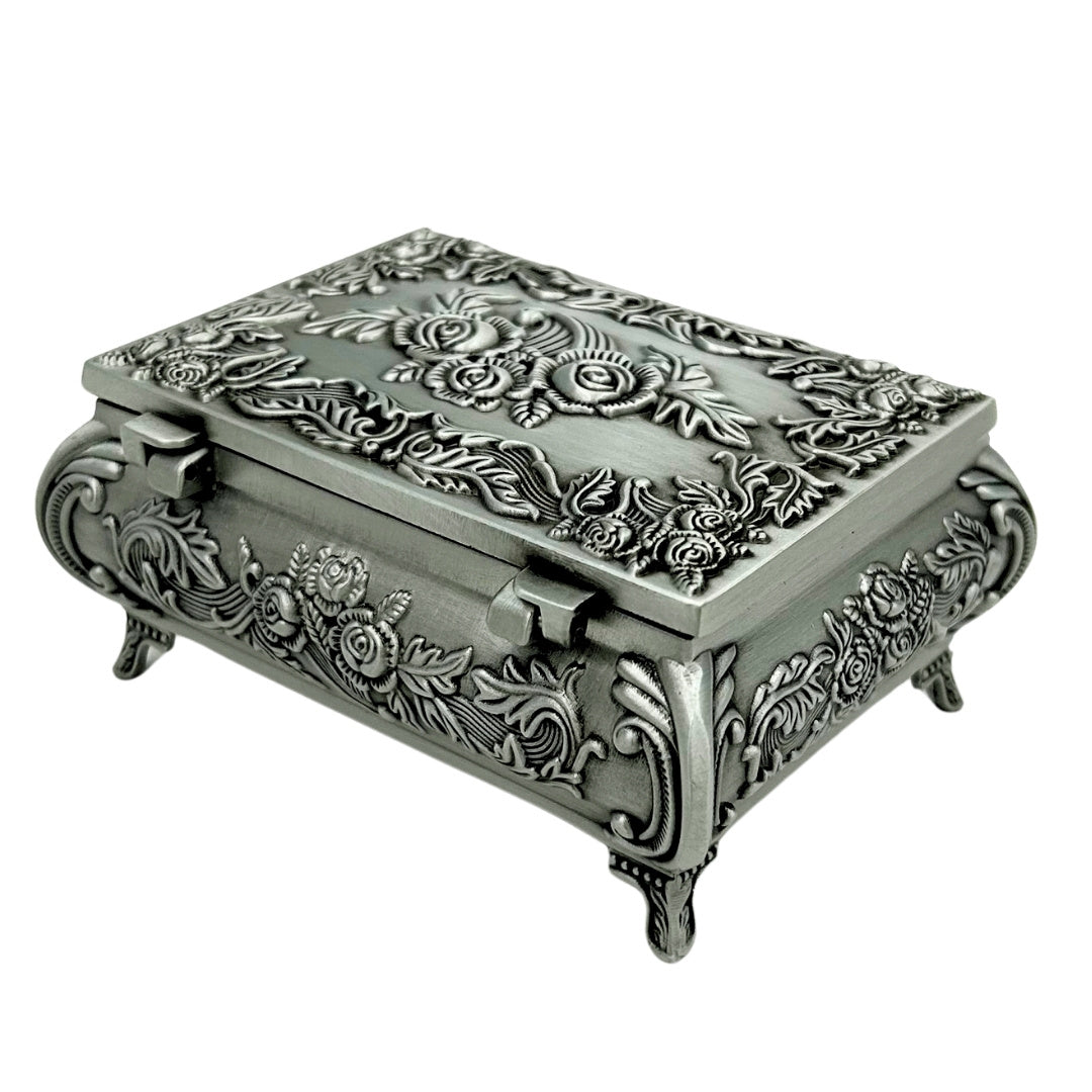 Decoratief metalen kistje 2075 met gravure