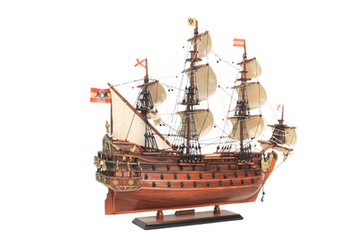 Exclusief model van het zeilschip San Felipe – SF4, mogelijkheid tot personalisatie door gravure