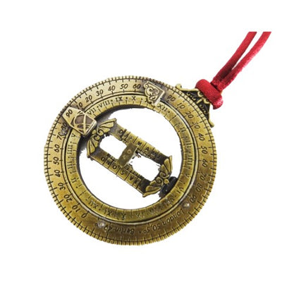 Miniatuur zonnewijzer - astronomische ringen - H90