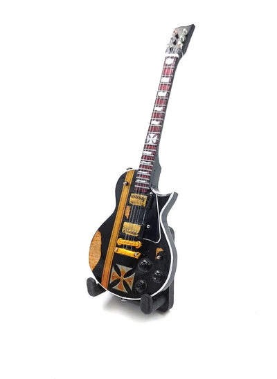 Mini-verzamelgitaar 15 cm in James Hetfield-stijl met personaliseerbare gravure