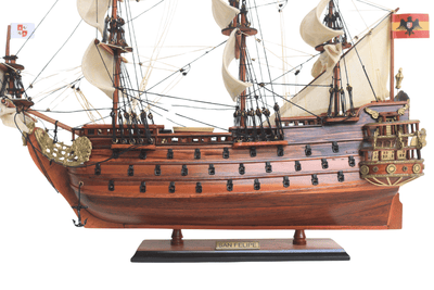 Exclusief model van het zeilschip San Felipe – SF4, mogelijkheid tot personalisatie door gravure