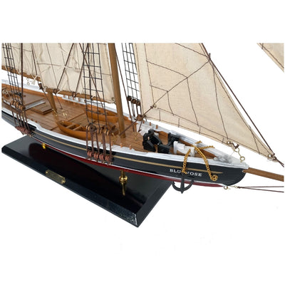 Model van het zeilschip Bluenose 80cm met mogelijkheid tot personalisatie door gravure