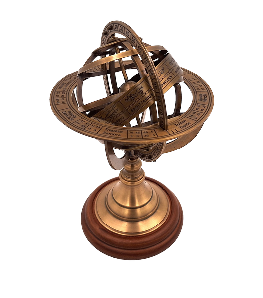 Messing astrolabium – hoogte 21cm - AMG140