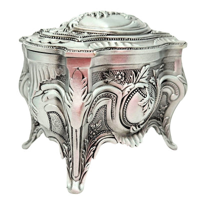 Elegant metalen sieradendoosje 2139S met mogelijkheid tot personalisatie met gravure