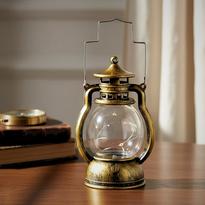 LED-nachtlampje in de vorm van een olielamp met mogelijkheid tot personalisatie door gravure, ideaal als cadeau - hoogte 12,6 cm, breedte 5,8 cm, CE-certificaat