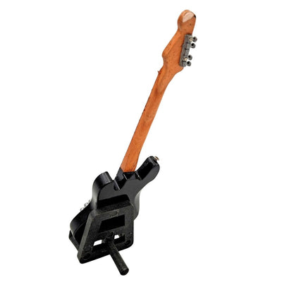 Decoratieve mini-gitaar 15 cm op standaard met mogelijkheid tot personalisatie met gravure