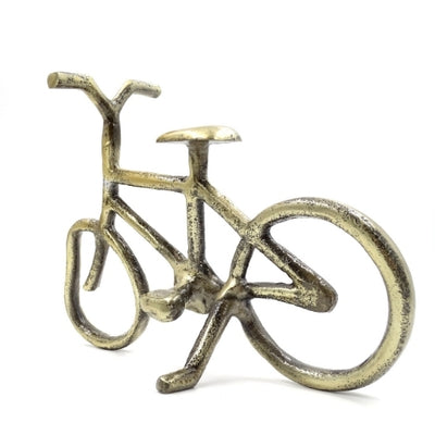 Metalen fietsfiguur MT209 met mogelijkheid tot personalisatie met gravure