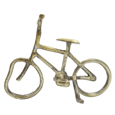 Metalen fietsfiguur MT209 met mogelijkheid tot personalisatie met gravure