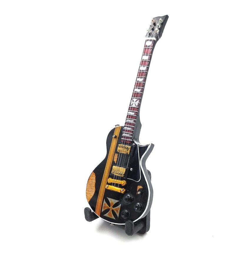 Mini-verzamelgitaar 15 cm in James Hetfield-stijl met personaliseerbare gravure