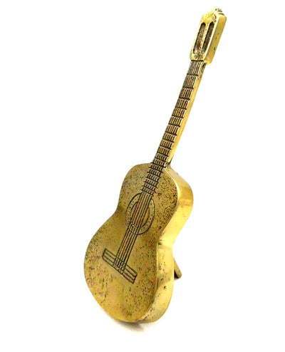 Decoratieve metalen gitaar MUS-20, personaliseerbaar met gravure