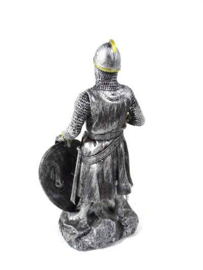 Ridderfiguur - kruisvaarder 18cm met mogelijkheid tot personalisatie met gravure