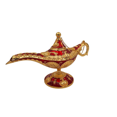 Aladdinslamp LAR met prachtige gouden versieringen, 22 x 7 x 11 cm