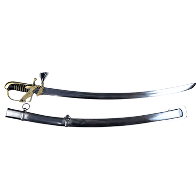 Poolse cavaleriesabel model 1921 „Radziwiłłówka” - replica met mogelijkheid tot personalisatie met gravure, elegant cadeau voor geschiedenisliefhebbers, gemaakt van hoogwaardig staal, lengte 95 cm