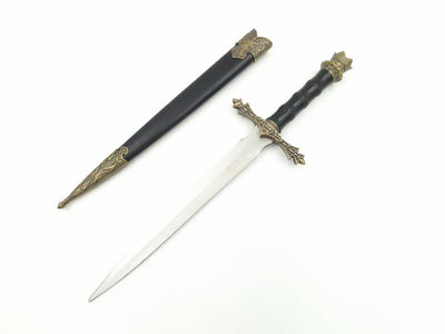 Ridderdolk 34cm decoratieve replica met mogelijkheid tot gravure