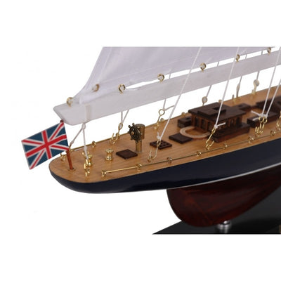 Replica van het jacht Endeavour 70 cm met mogelijkheid tot personalisatie met gravure