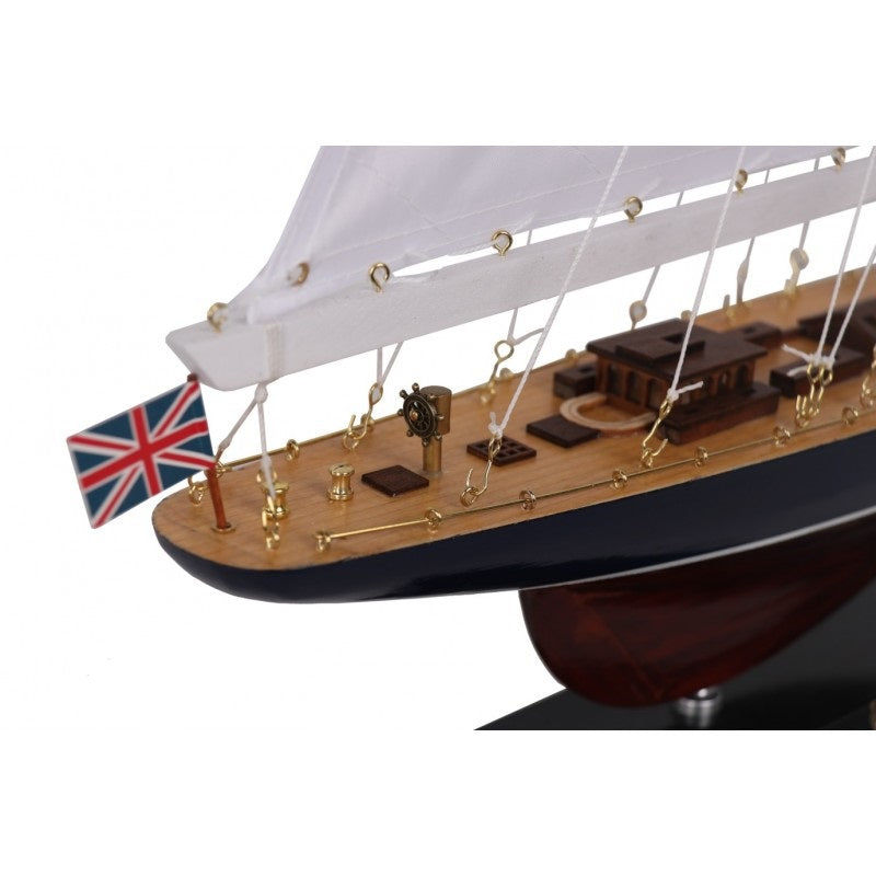 Replica van het jacht Endeavour 70 cm met mogelijkheid tot personalisatie met gravure
