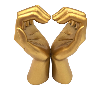 Gouden decoratief beeldje Glamour