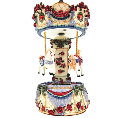 Carrousel-muziekdoos 18cm met gravure