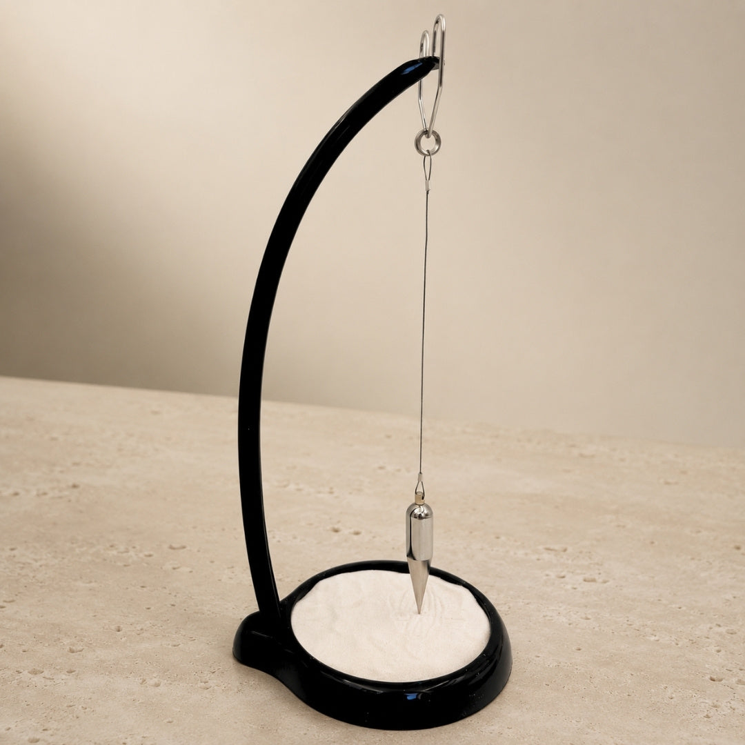 Zandpendel Sand Pendulum met gravure - inspirerende decoratie 38cm met kinetisch zand