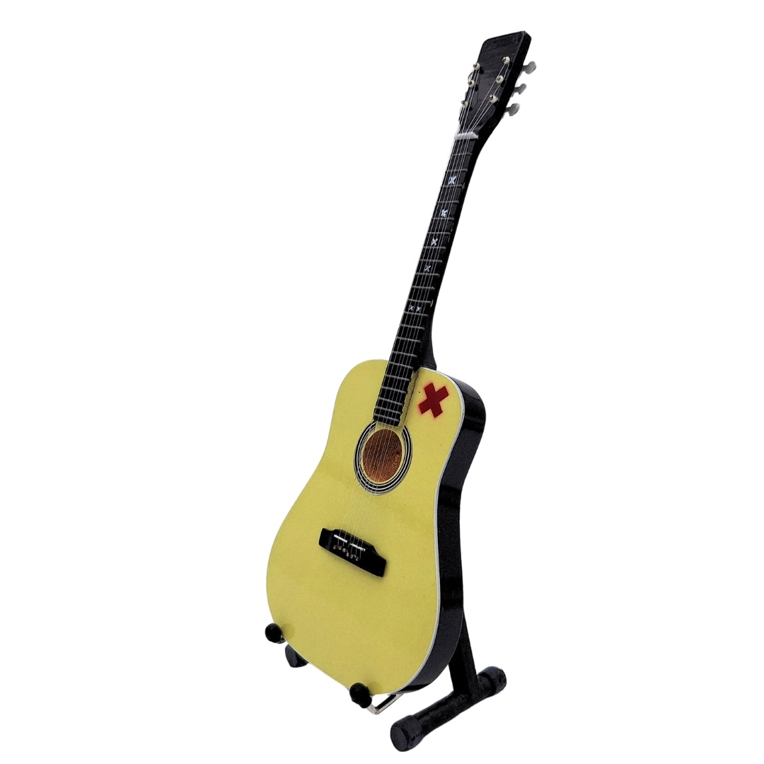 Mini-gitaar Ed Sheeran 27,5 cm van mahonie met mogelijkheid tot personalisatie met gravure